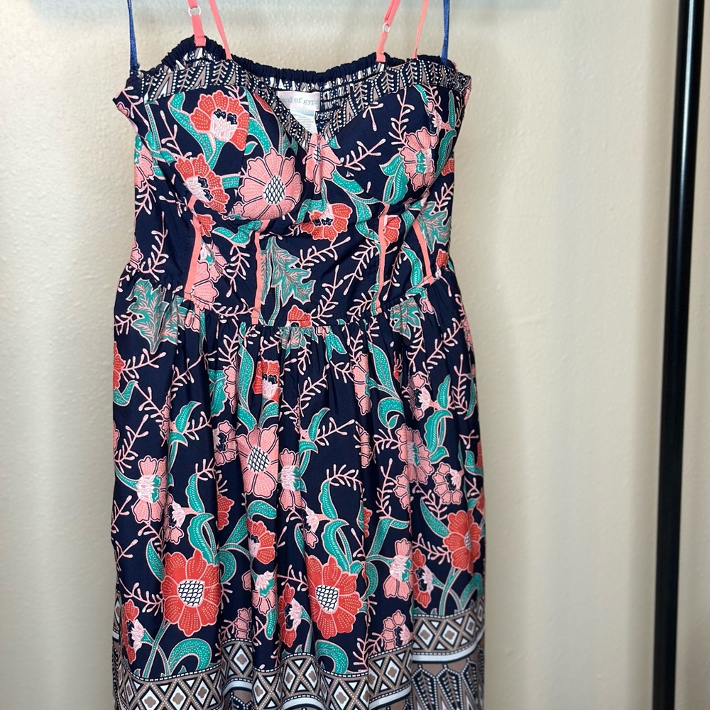 Knee Length floral print summer dress-worn once